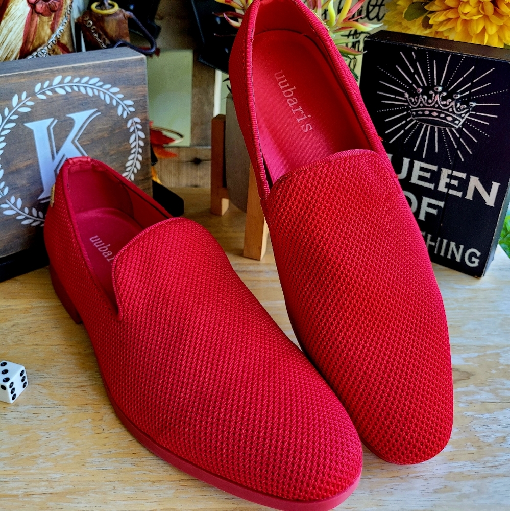 UUBARIS Mens Loafers Dress Shoes Slip On Driving Shoes